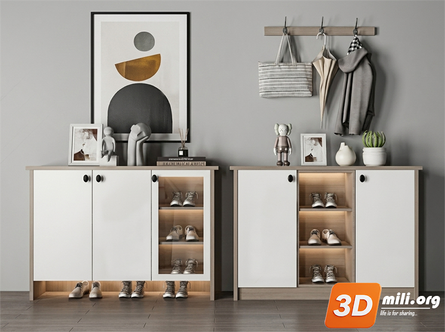 Shoe cabinet Skp Files
